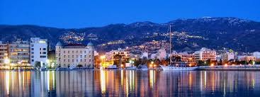 City of Volos by night
